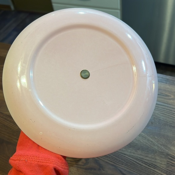 Vintage Elegant Pink 3-Tier Serving Tray with brass - Picture 6 of 6